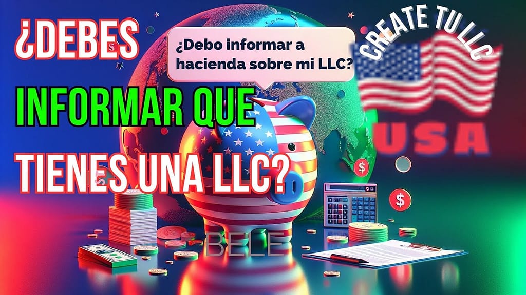 maxresdefault10 Crea tu LLC desde España Optimizacion fiscal 2026 Imagen sobre fiscalidad de LLC en España con cerdo hucha monedas y billetes