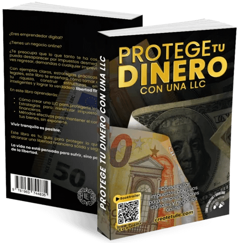 2UnLibroportadaycontraportada1987833002 Crea tu LLC desde España Optimizacion fiscal 2026 Portada del libro Protege tu Dinero con una LLC guía para proteger tu patrimonio y optimizar impuestos