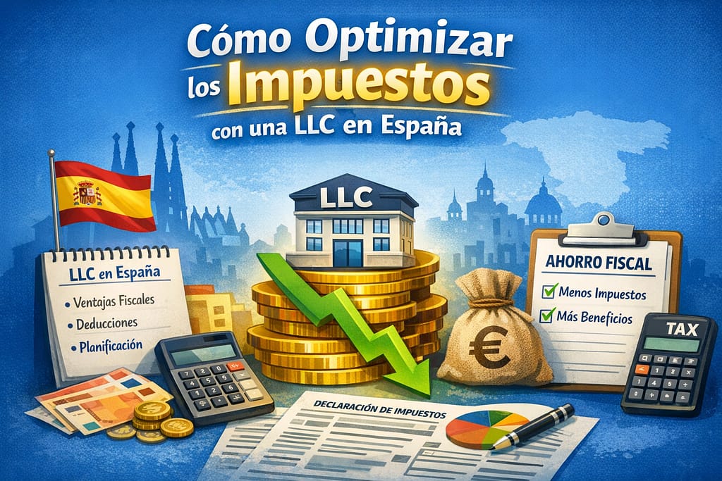 optimizar impuestos LLC Crea tu LLC desde España Optimizacion fiscal 2026 optimizar impuestos LLC