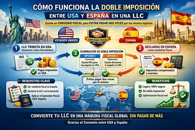 doble imposición USA España LLC
