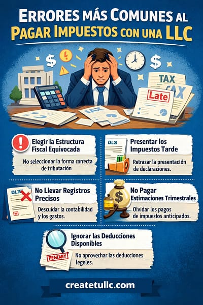 cómo pagar impuestos LLC España