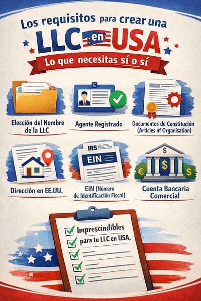 requisitos LLC EE.UU.
