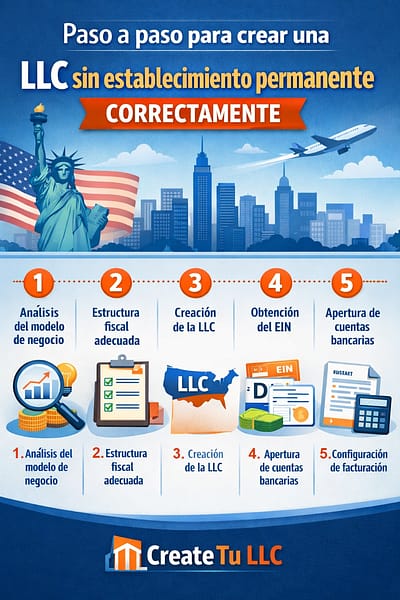 LLC sin establecimiento permanente